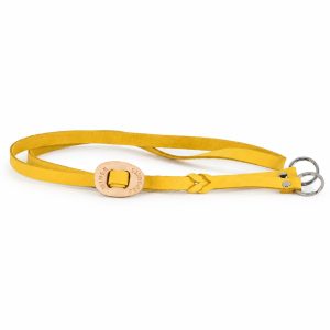 Colgador de Lupa en Cuero con 2 Aros