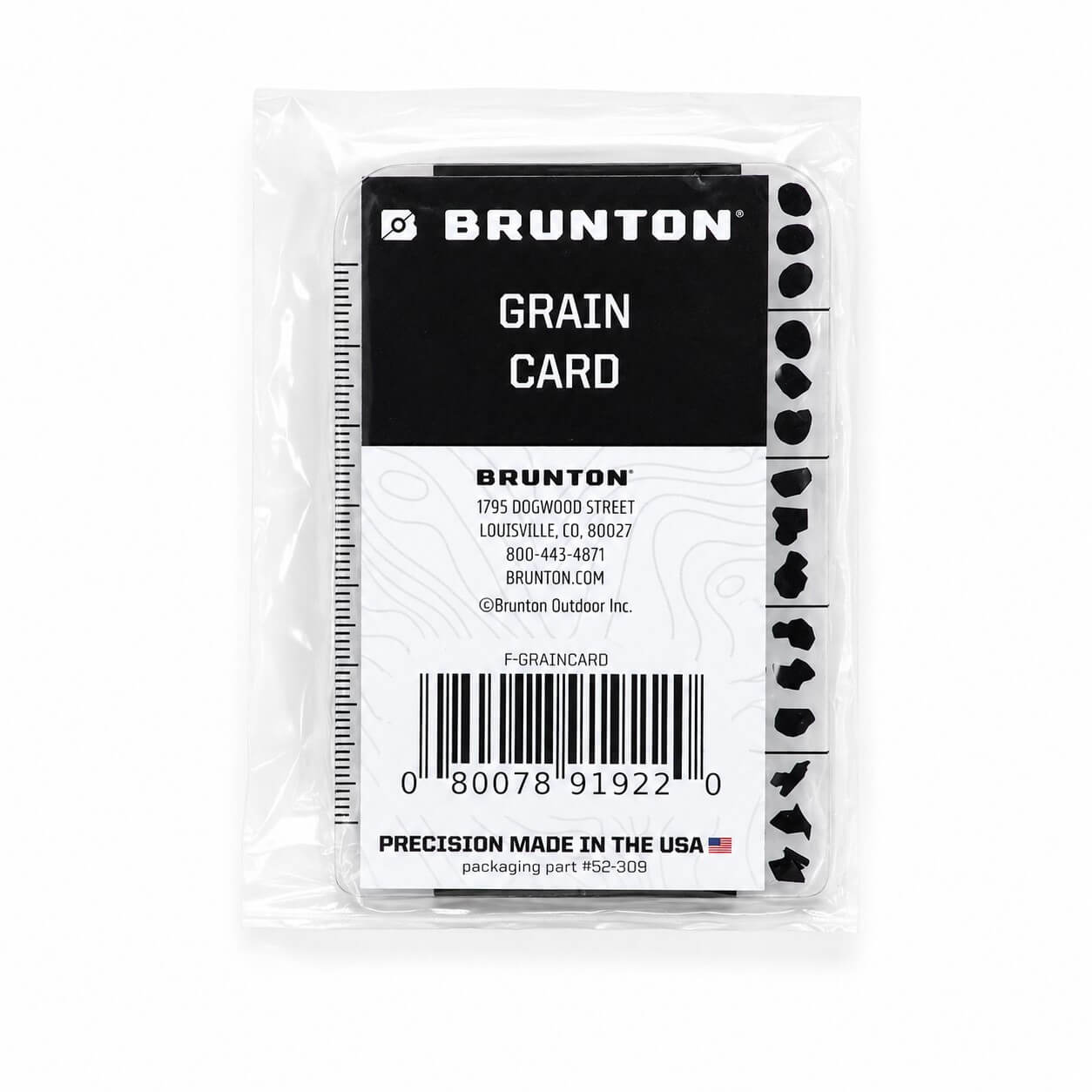 Escala Granulométrica Brunton