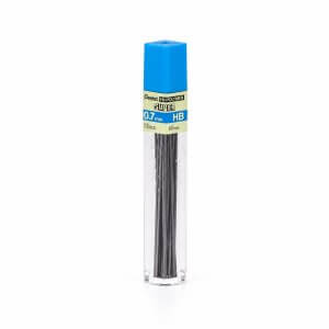 Minas Pentel Hi-Polymer 0.7 mm HB – Tubo de 12 unidades