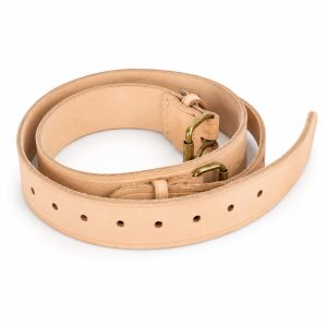 Cinturón de Cuero con Porta Lámpara