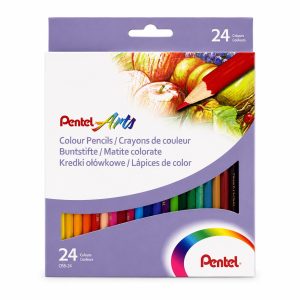 Colores Pentel Art – Caja de 24 Unidades