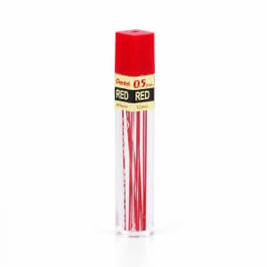 Minas Pentel 0.5mm Rojo
